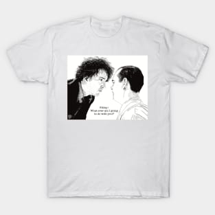 Bernard Black and the cleaner, Black Books, Grapes of Wrath. T-Shirt